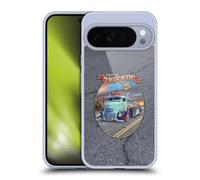 Head Case Designs Officially Licensed Larry Grossman Keep on Truckin' Rt. 66 Retro Collection Gel Case [Military Grade Protection] Compatible with Google Pixel 10 Pro XL and Compatible with MagSafe