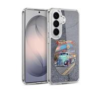 Head Case Designs Officially Licensed Larry Grossman Keep on Truckin' Rt. 66 Retro Collection Gel Case [Military Grade Protection] Compatible with Samsung Galaxy S26 and Compatible with MagSafe