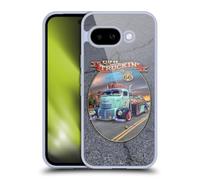 Head Case Designs Officially Licensed Larry Grossman Keep on Truckin' Rt. 66 Retro Collection Gel Case [Military Grade Protection] Compatible With Google Pixel 9A