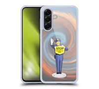 Head Case Designs Officially Licensed Larry Grossman Stop Pigging Out Retro Collection Gel Case [Military Grade Protection] Compatible With Samsung Galaxy A56 5G