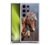 Head Case Designs Officially Licensed Laurie Prindle Native American War Pony Fantasy Horse Gel Case [Military Grade Protection] Compatible with Samsung Galaxy S25 Ultra and Compatible with MagSafe