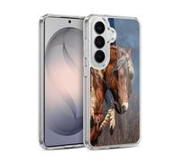 Head Case Designs Officially Licensed Laurie Prindle Native American War Pony Fantasy Horse Gel Case [Military Grade Protection] Compatible with Samsung Galaxy S26 and Compatible with MagSafe