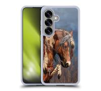 Head Case Designs Officially Licensed Laurie Prindle Native American War Pony Fantasy Horse Gel Case [Military Grade Protection] Compatible with Samsung Galaxy S25 and Compatible with MagSafe