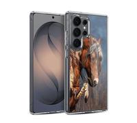 Head Case Designs Officially Licensed Laurie Prindle Native American War Pony Fantasy Horse Gel Case [Military Grade Protection] Compatible with Samsung Galaxy S26 Ultra and Compatible with MagSafe