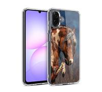 Head Case Designs Officially Licensed Laurie Prindle Native American War Pony Fantasy Horse Gel Case [Military Grade Protection] Compatible With Samsung Galaxy A07 4G