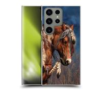 Head Case Designs Officially Licensed Laurie Prindle Native American War Pony Fantasy Horse Hard Back Case Compatible With Samsung Galaxy S24 Ultra 5G