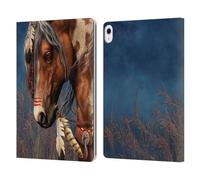 Head Case Designs Officially Licensed Laurie Prindle Native American War Pony Fantasy Horse Leather Wallet Case Compatible With Apple iPad Air 13 2024/2025