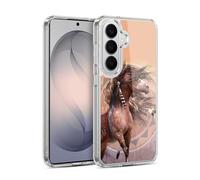 Head Case Designs Officially Licensed Laurie Prindle Spirit Warrior Fantasy Horse Gel Case [Military Grade Protection] Compatible with Samsung Galaxy S26 Plus and Compatible with MagSafe