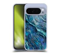Head Case Designs Officially Licensed LebensArt Blue Tea Geo Liquid Marble Gel Case [Military Grade Protection] Compatible with Google Pixel 10 Pro XL and Compatible with MagSafe