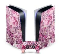Head Case Designs Officially Licensed LebensArt Butterfly Romance Art Mix Vinyl Faceplate Gaming Skin Decal Compatible With Sony PlayStation 5 PS5 Digital Edition Console and DualSense Controller