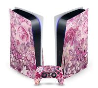 Head Case Designs Officially Licensed LebensArt Butterfly Romance Art Mix Vinyl Faceplate Sticker Gaming Skin Decal Compatible With Sony PlayStation 5 PS5 Disc Edition Console & DualSense Controller
