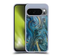 Head Case Designs Officially Licensed LebensArt Cerulean Dreams Geo Liquid Marble Gel Case [Military Grade Protection] Compatible with Google Pixel 10 and Compatible with MagSafe
