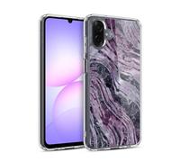 Head Case Designs Officially Licensed LebensArt Elegant Purple Gemstone Marble Gel Case [Military Grade Protection] Compatible With Samsung Galaxy A07 4G