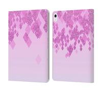 Head Case Designs Officially Licensed LebensArt Pink Pastel Glitter Patterns 2 Leather Wallet Case Compatible With Apple iPad Air 13 2024/2025