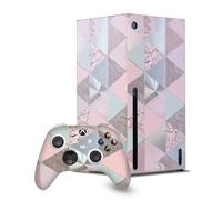 Head Case Designs Officially Licensed LebensArt Soft Pastels Art Mix Game Console Wrap and Game Controller Skin Bundle Compatible With Xbox Series X