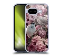 Head Case Designs Officially Licensed LebensArt Sparrows In Blush Pink Birds And Floral Gel Case [Military Grade Protection] Compatible With Google Pixel 9A