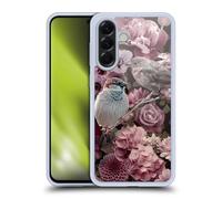Head Case Designs Officially Licensed LebensArt Sparrows In Blush Pink Birds And Floral Gel Case [Military Grade Protection] Compatible With Samsung Galaxy A56 5G
