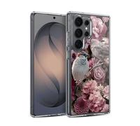 Head Case Designs Officially Licensed LebensArt Sparrows In Blush Pink Birds And Floral Gel Case [Military Grade Protection] Compatible with Samsung Galaxy S26 Ultra and Compatible with MagSafe