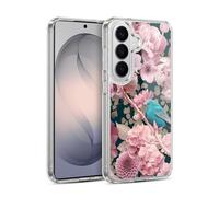 Head Case Designs Officially Licensed LebensArt Sparrows In Pink Birds And Floral Gel Case [Military Grade Protection] Compatible with Samsung Galaxy S26 and Compatible with MagSafe