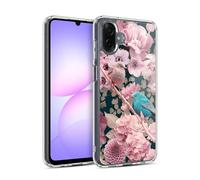 Head Case Designs Officially Licensed LebensArt Sparrows In Pink Birds And Floral Gel Case [Military Grade Protection] Compatible With Samsung Galaxy A07 4G