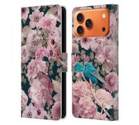 Head Case Designs Officially Licensed LebensArt Sparrows In Pink Birds And Floral Leather Wallet Case Compatible With Apple iPhone 17 Pro Max