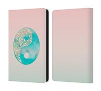 Head Case Designs Officially Licensed LebensArt Yin Yang Assorted Designs Leather Wallet Case Compatible With Kindle Paperwhite 5 (2021)