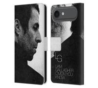 Head Case Designs Officially Licensed Liam Gallagher C'mon You Know Album Graphics Leather Wallet Case Compatible With Apple iPhone 17 Air