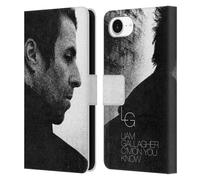 Head Case Designs Officially Licensed Liam Gallagher C'mon You Know Album Graphics Leather Wallet Case Compatible With Apple iPhone 16e