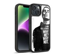 Head Case Designs Officially Licensed Liam Gallagher Why Me Graphics Gel Armour Case [Military Grade Protection] Compatible With Apple iPhone 14