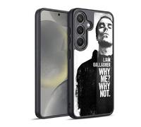 Head Case Designs Officially Licensed Liam Gallagher Why Me Graphics Gel Armour Case [Military Grade Protection] Compatible With Samsung Galaxy S24 5G