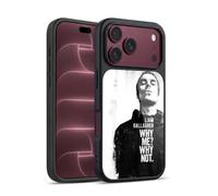 Head Case Designs Officially Licensed Liam Gallagher Why Me Graphics Gel Armour Case [Military Grade Protection] Compatible With Apple iPhone 18 Pro
