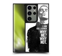 Head Case Designs Officially Licensed Liam Gallagher Why Me Graphics Gel Armour Case [Military Grade Protection] Compatible With Samsung Galaxy S24 Ultra 5G