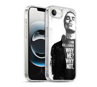 Head Case Designs Officially Licensed Liam Gallagher Why Me Graphics Gel Case [Military Grade Protection] Compatible with Apple iPhone 16e / iPhone 17e and Compatible with MagSafe