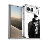 Head Case Designs Officially Licensed Liam Gallagher Why Me Graphics Gel Case [Military Grade Protection] Compatible with Apple iPhone Duo and Compatible with MagSafe