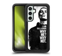 Head Case Designs Officially Licensed Liam Gallagher Why Me Graphics Ultra-Armoured Shockproof Case [Military Grade Protection] Compatible With Samsung Galaxy S23 FE 5G