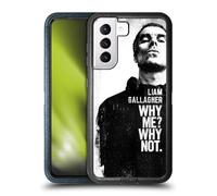 Head Case Designs Officially Licensed Liam Gallagher Why Me Graphics Ultra-Armoured Shockproof Case [Military Grade Protection] Compatible With Samsung Galaxy S21 5G