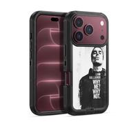 Head Case Designs Officially Licensed Liam Gallagher Why Me Graphics Ultra-Armoured Shockproof Case [Military Grade Protection] Compatible With Apple iPhone 18 Pro