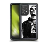 Head Case Designs Officially Licensed Liam Gallagher Why Me Graphics Ultra-Armoured Shockproof Case [Military Grade Protection] Compatible With Galaxy A52 / A52s / 5G (2021)