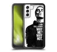 Head Case Designs Officially Licensed Liam Gallagher Why Me Graphics Ultra-Armoured Shockproof Case [Military Grade Protection] Compatible With Samsung Galaxy S21+ 5G