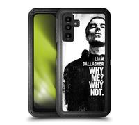 Head Case Designs Officially Licensed Liam Gallagher Why Me Graphics Ultra-Armoured Shockproof Case [Military Grade Protection] Compatible With Samsung Galaxy A13 5G (2021)