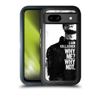 Head Case Designs Officially Licensed Liam Gallagher Why Me Graphics Ultra-Armoured Shockproof Case [Military Grade Protection] Compatible With Google Pixel 8a