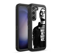 Head Case Designs Officially Licensed Liam Gallagher Why Me Graphics Ultra-Armoured Shockproof Case [Military Grade Protection] Compatible With Samsung Galaxy S23+ 5G