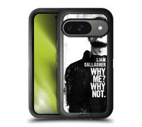 Head Case Designs Officially Licensed Liam Gallagher Why Me Graphics Ultra-Armoured Shockproof Case [Military Grade Protection] Compatible With Google Pixel 9 / Pixel 9 Pro