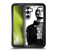 Head Case Designs Officially Licensed Liam Gallagher Why Me Graphics Ultra-Armoured Shockproof Case [Military Grade Protection] Compatible With Samsung Galaxy A55 5G
