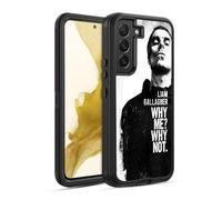 Head Case Designs Officially Licensed Liam Gallagher Why Me Graphics Ultra-Armoured Shockproof Case [Military Grade Protection] Compatible With Samsung Galaxy S22 5G