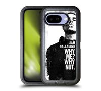 Head Case Designs Officially Licensed Liam Gallagher Why Me Graphics Ultra-Armoured Shockproof Case [Military Grade Protection] Compatible With Google Pixel 9A