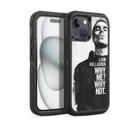 Head Case Designs Officially Licensed Liam Gallagher Why Me Graphics Ultra-Armoured Shockproof Case [Military Grade Protection] Compatible With Apple iPhone 15