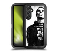 Head Case Designs Officially Licensed Liam Gallagher Why Me Graphics Ultra-Armoured Shockproof Case [Military Grade Protection] Compatible With Samsung Galaxy A54 5G