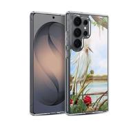 Head Case Designs Officially Licensed Lisa Sparling All Dressed Up Birds And Nature Gel Case [Military Grade Protection] Compatible with Samsung Galaxy S26 Ultra and Compatible with MagSafe
