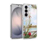 Head Case Designs Officially Licensed Lisa Sparling All Dressed Up Birds And Nature Gel Case [Military Grade Protection] Compatible with Samsung Galaxy S26 and Compatible with MagSafe